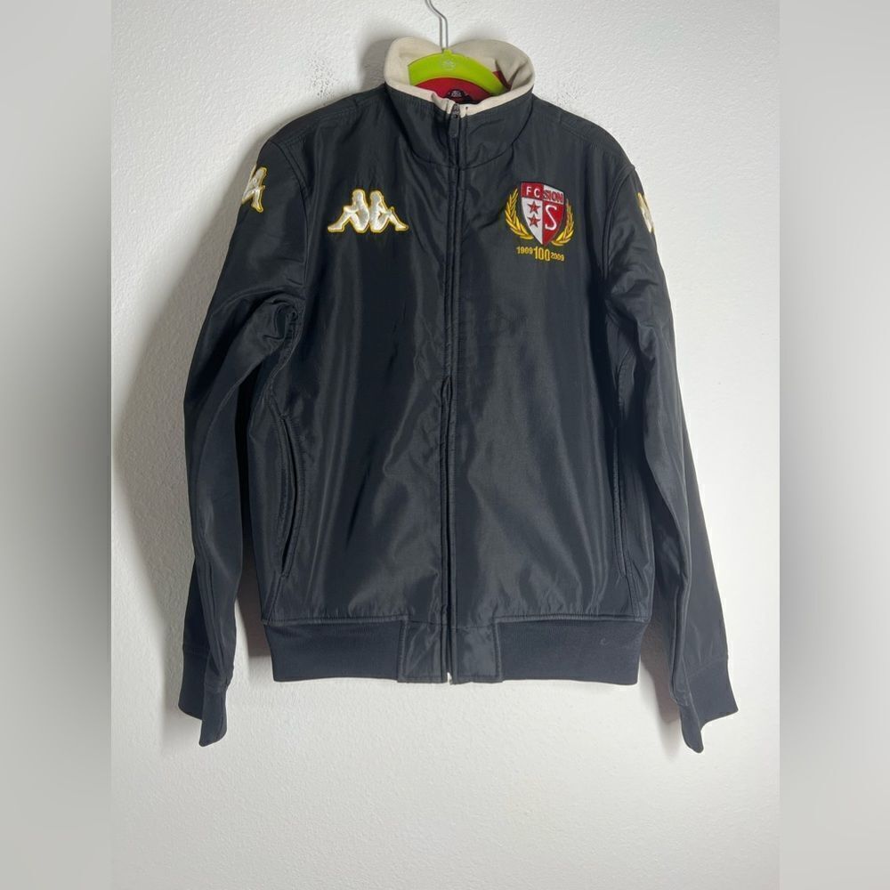 Rare Kappa Embroidered Bomber European Collection Size M